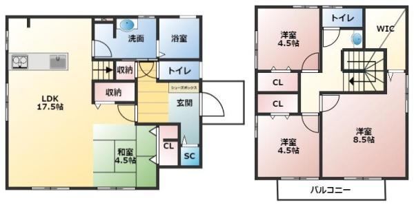 中央市上三條の中古一戸建