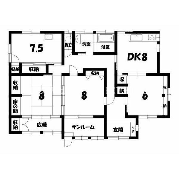 甲斐市竜王の中古一戸建