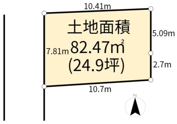 高槻市春日町の売土地