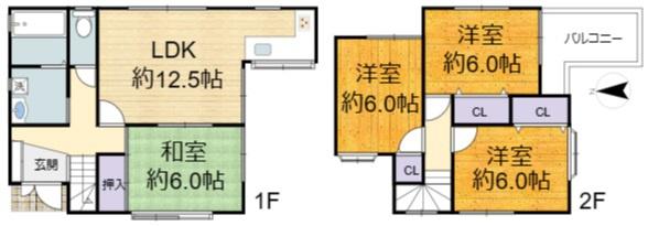 高槻市須賀町の中古一戸建