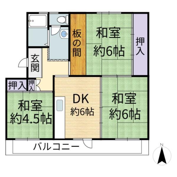 富田第二住宅61号棟