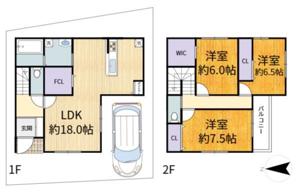 高槻市大蔵司２丁目の売土地