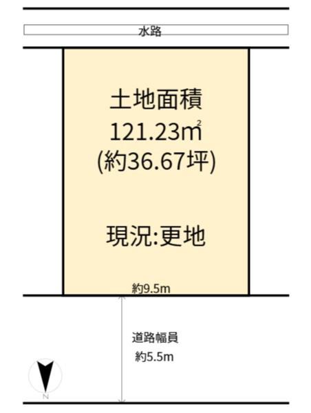 高槻市松原町の売土地