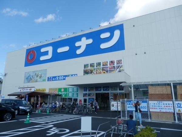 高槻市富田町2丁目の新築一戸建(ホームセンターコーナン高槻富田丘店)
