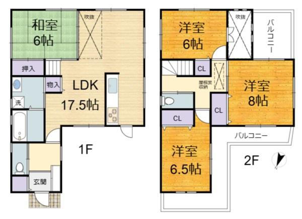 高槻市塚原２丁目の中古一戸建