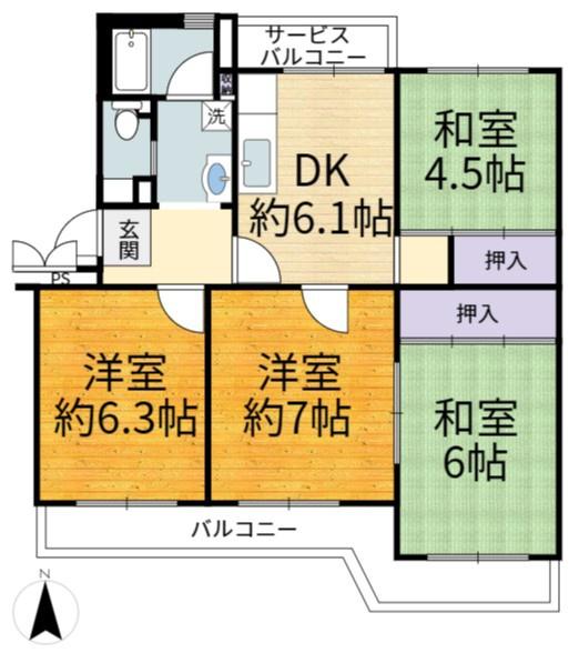 高槻塚原台ハイツ１１号棟