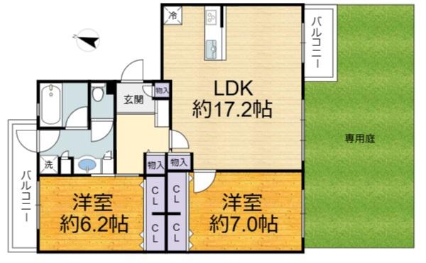 高槻阿武山二番街205棟