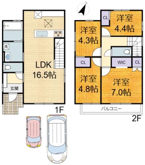 高槻市日吉台七番町の新築一戸建