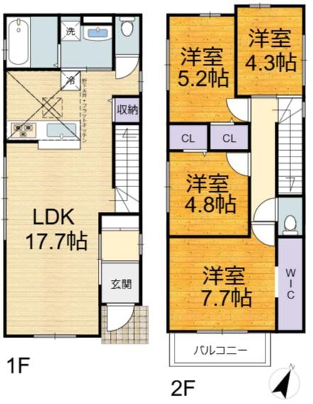 高槻市日吉台七番町の新築一戸建