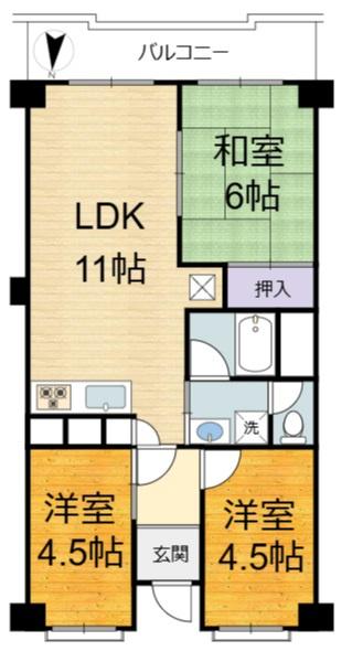高槻ビューハイツ北柳川町