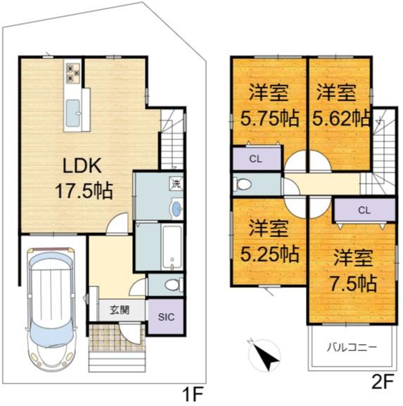 高槻市氷室町５丁目の新築一戸建