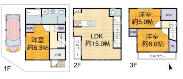 高槻市津之江町１丁目の新築一戸建
