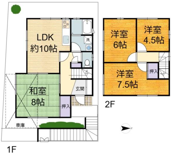 高槻市清水台１丁目の中古一戸建