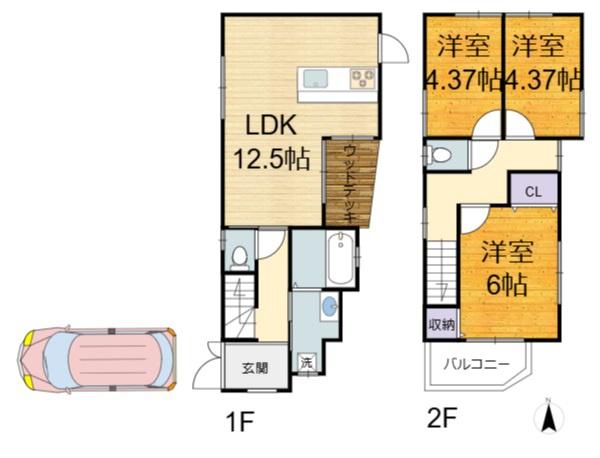 高槻市東和町の新築一戸建