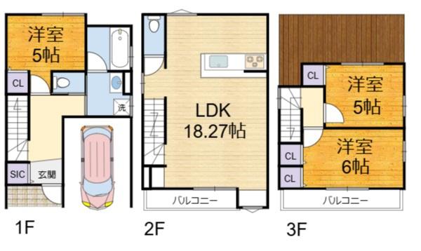 高槻市寿町１丁目の新築一戸建