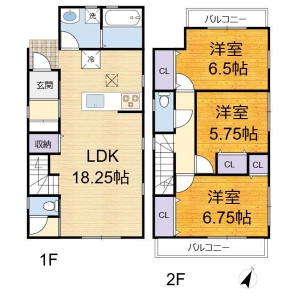 高槻市日吉台七番町の新築一戸建