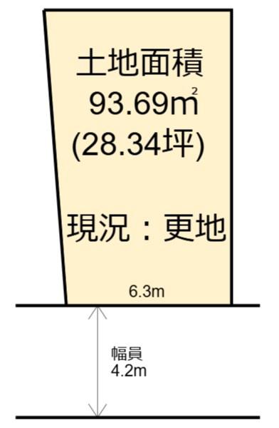 高槻市西之川原２丁目の売土地