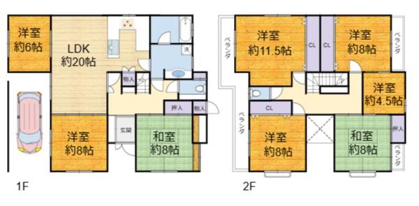 高槻市南平台５丁目の中古一戸建