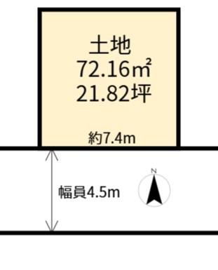 高槻市淀の原町の売土地