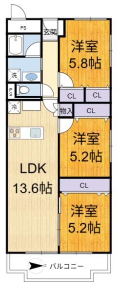 シャルマンコーポ摂津富田