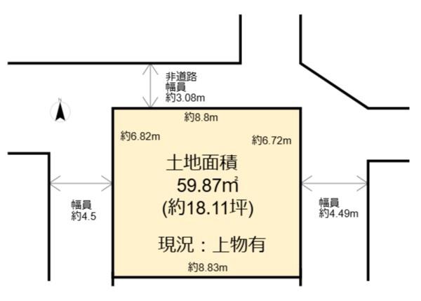 高槻市天川新町の売土地