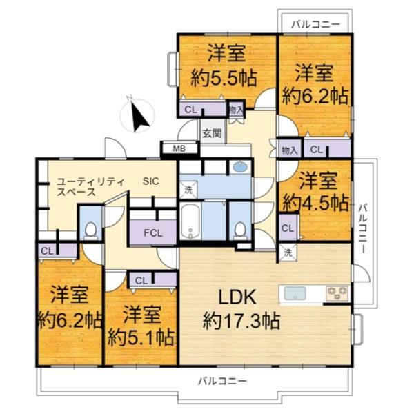 高槻阿武山二番街201号棟