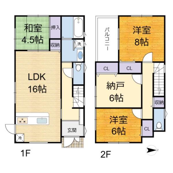 高槻市奈佐原元町の新築一戸建