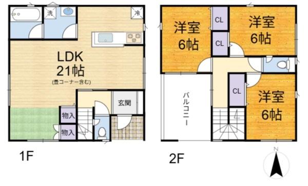 高槻市大塚町２丁目の新築一戸建