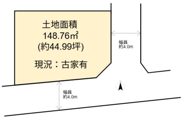 高槻市萩谷月見台の売土地
