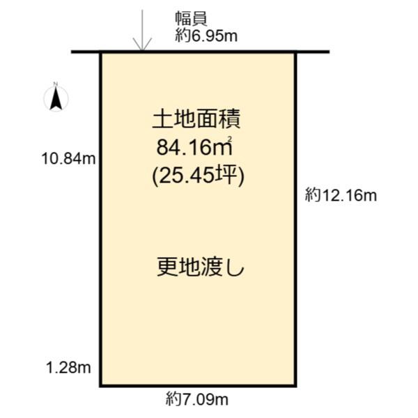 高槻市上本町の土地