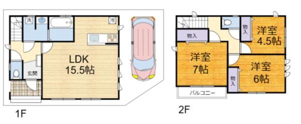 高槻市唐崎西２丁目の新築一戸建