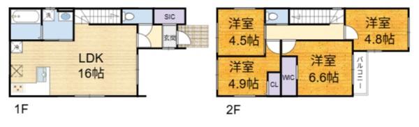 高槻市東上牧２丁目の新築一戸建