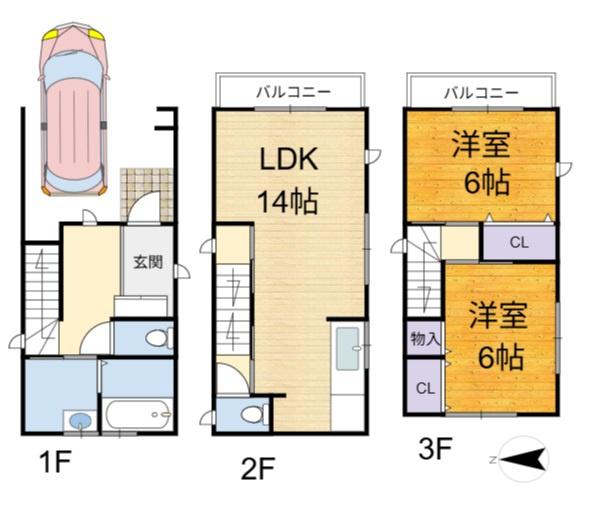 高槻市城南町４丁目の売土地