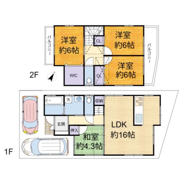 高槻市北大樋町の中古一戸建て