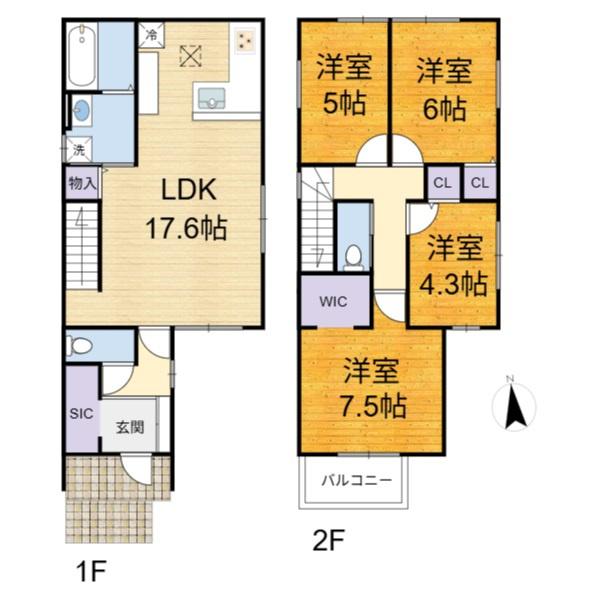 高槻市西冠１丁目の新築一戸建