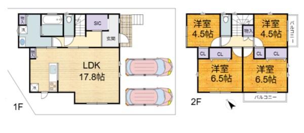 高槻市塚原２丁目の新築一戸建