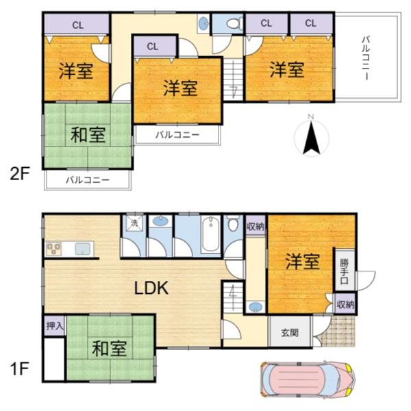 高槻市大和１丁目の中古一戸建