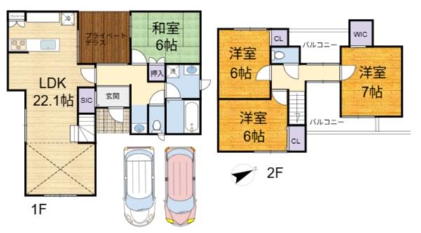高槻市真上町５丁目の新築一戸建