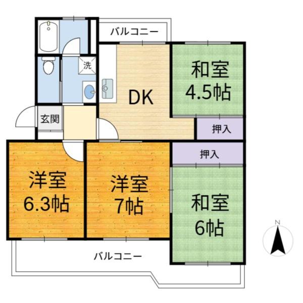 高槻塚原台ハイツ４号棟
