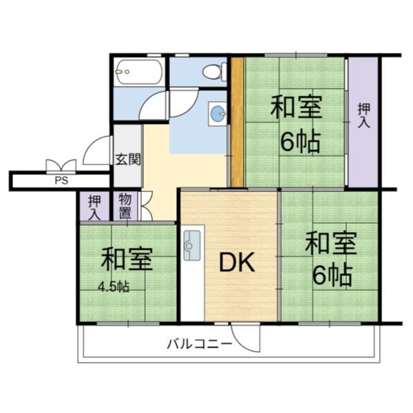 富田第二住宅68号棟