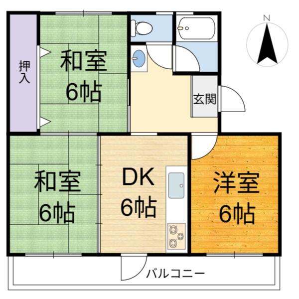 富田第二住宅66号棟