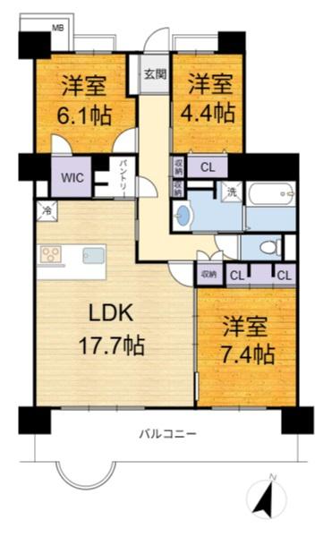 高槻阿武山三番街305号棟