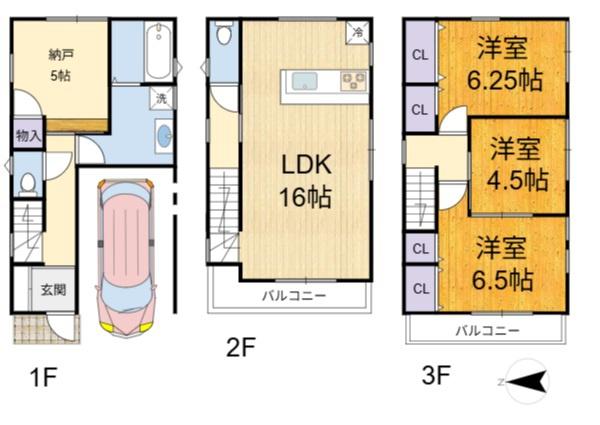 高槻市東五百住町１丁目の新築一戸建
