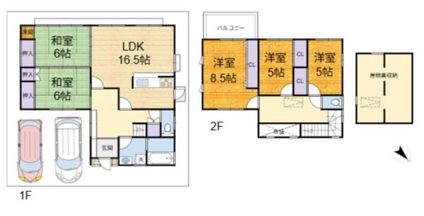 高槻市三島江２丁目の中古一戸建