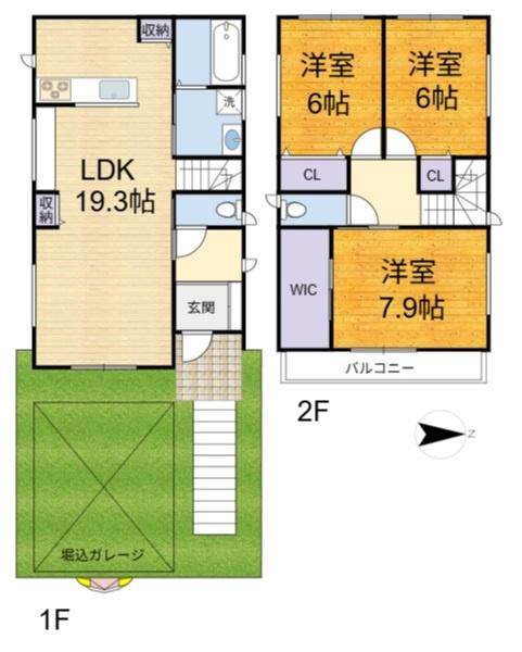 高槻市柱本新町の土地