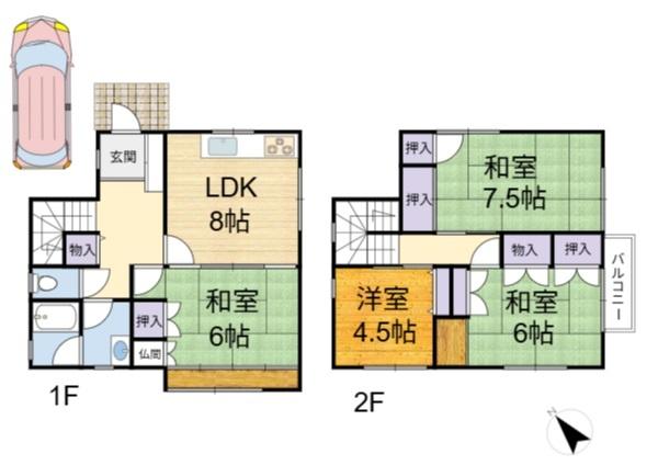 高槻市前島１丁目の中古一戸建