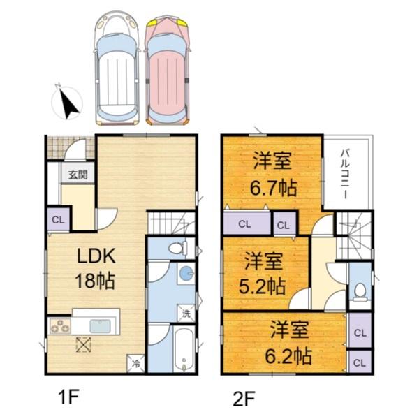 高槻市安岡寺町4丁目の新築一戸建
