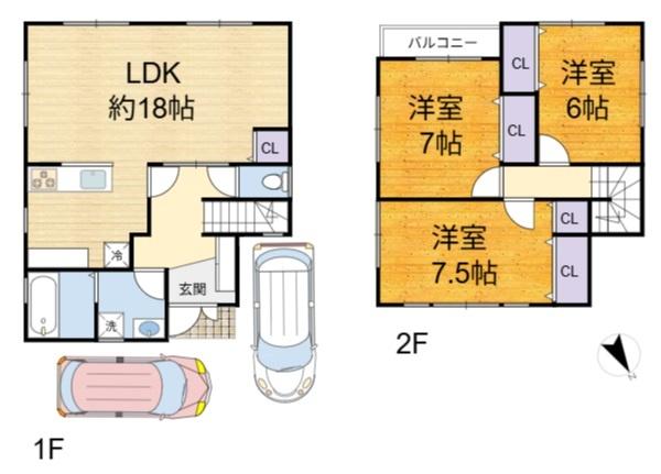 高槻市東城山町の中古一戸建