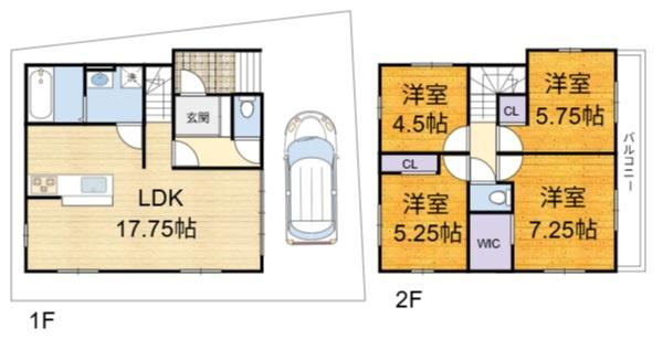 高槻市東五百住町２丁目の新築一戸建
