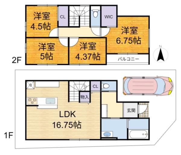 高槻市藤の里町の新築一戸建